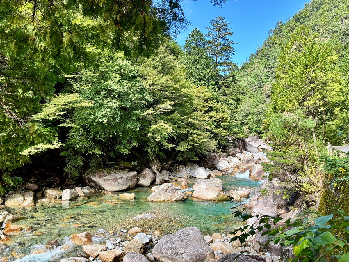 阿寺渓谷