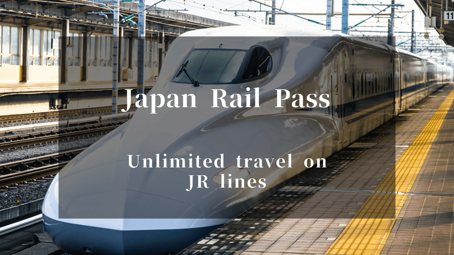 Japan Rail Pass allows you unlimited travel on JR lines