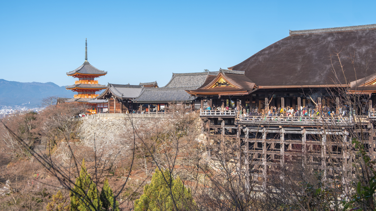 Kiyomizu Temple in Kyoto