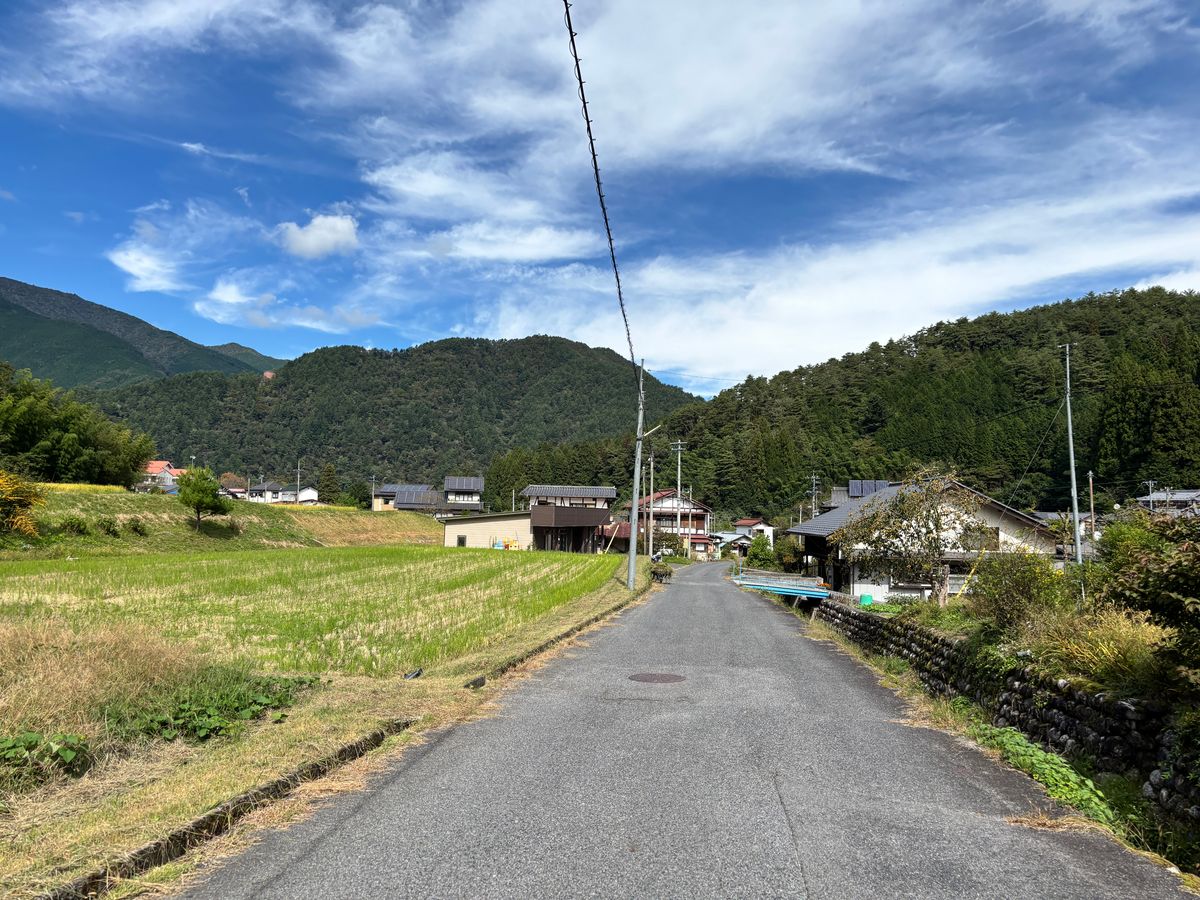 A rural village in the Kiso Valley