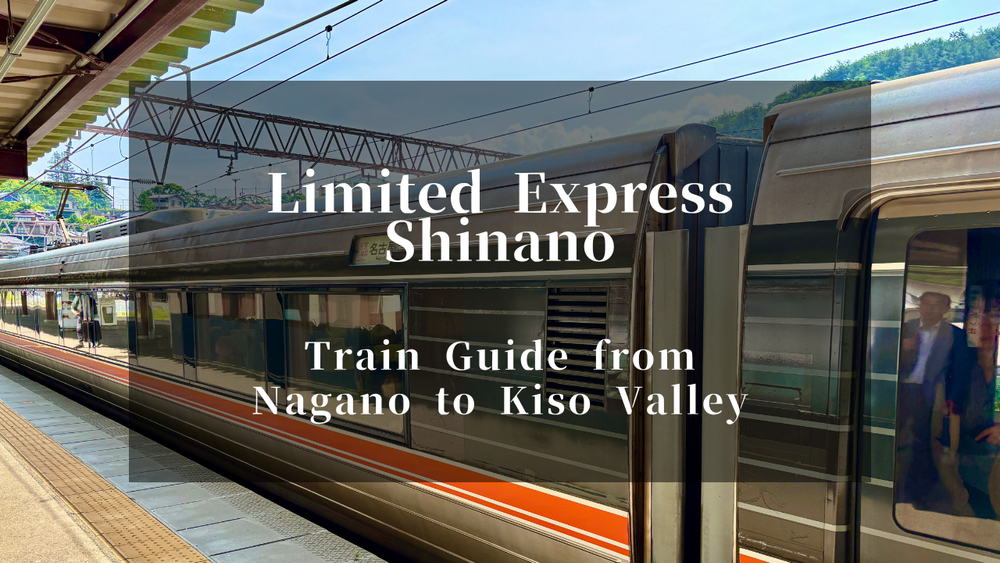 Limited Express Shinano: from Nagoya & Nagano to Kiso Valley